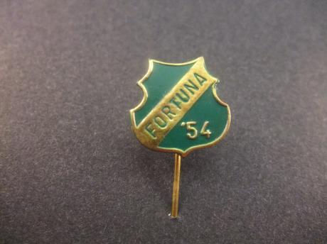 Fortuna '54 (Fortuna fuseerde  met Sittardia) voetbalclub nu Fortuna Sittard logo